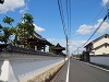 お寺のある道（津山市西寺町）