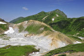 夏の立山・室堂の風景